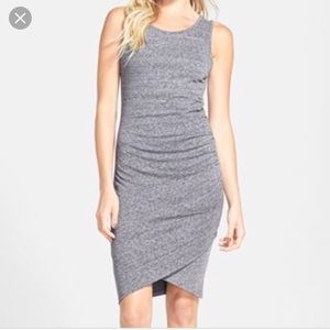 Tildon ruched mini dress